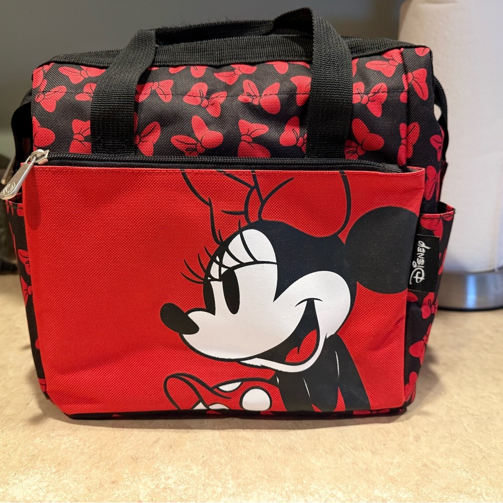 Disney Minnie Mouse Red and Black Tote